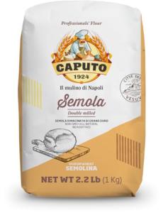 Caputo Antimo Di Grano Duro Rimacinata Semolina Flour - All Natural Dough for Fresh Pasta, 2.2 lb