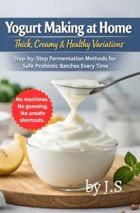 Yogurt Making at Home Thick, Creamy & Healthy Variations: Step-by-Step Fermentation Methods for Safe Probiotic Batches Every Time