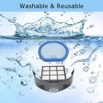 Aolleteau Filter Compatible with Hoover T-Series WindTunnel Bagless Upright Vacuum. Compare to Part # 303173001 and 303172002 (1 Pack Primary Filter and 1 Pack Hepa Filter), NOTE: Check Size Carefully