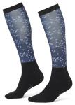 Kerrits Kids Dual Zone Boot Socks Lapis Happy Herds Size: O/S