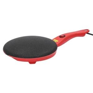 Xlsdlvcnxz Crepe Maker Electric, 7IN Portable Instant Crepe Pan Nonstick Automatic Temperature for Crepes, Pancakes, Tortillas