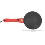 Xlsdlvcnxz Crepe Maker Electric, 7IN Portable Instant Crepe Pan Nonstick Automatic Temperature for Crepes, Pancakes, Tortillas