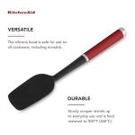 KitchenAid Classic Spoon Spatula, Red, 11.85 Inch