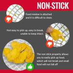 GUCUJI Round Silicone Dehydrator Sheets for Elite Gourmet, Non-Stick BPA Free, Pack of 5 (Premium Reusable Food Dehydrator Mesh Mats)