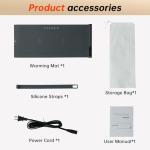 Warming Mat For Food Extra Large- 36"x16" Electric Warming Trays for Buffets Party, Food Warmers For Thanksgiving, Christmas House Warming Gift, Portable Heating Mat with 9 Temp Settings & 6H Timer