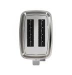 GE 2 Slice Black Stainless Steel Toaster, Extra Wide Slots for Toasting Bagels, Breads, Waffles & More, 7 Adjustable Shade Settings, Removable Crumb Tray, Countertop Kitchen Essentials, 850 Watts