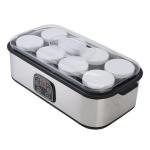 YDuupxe Electric Dairy Fermentation Appliance, Home Yogurt Production Device with 8 Cup Capacity Automatic Temperature Control 0 to 48 Hour Timer for Breakfast Preparation (US Plug 110V)