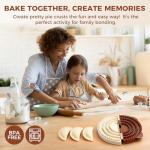 Jorivel 4-in-1 Tortilla Sealer w/Stainless Steel Edge for 4/6/8/10 Inch Flour Tortillas, Tacos, Quesadillas, Burritos | Tortilla Press w/Non-Stick Surface, BPA-Free & Dishwasher Safe, Fuss-Free