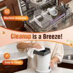 Popcorn Maker Machine - 99% High Popping Rated Air Popper Popcorn Maker, 2 Minutes Fast Making Electric Popcorn Machine with On/Off Switch, Oil-Free ETL Certified Popcorn Popper for Home, Party, Movie