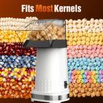Popcorn Maker Machine - 99% High Popping Rated Air Popper Popcorn Maker, 2 Minutes Fast Making Electric Popcorn Machine with On/Off Switch, Oil-Free ETL Certified Popcorn Popper for Home, Party, Movie