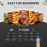 Sweetcrispy 6QT Square Air Fryer with Window