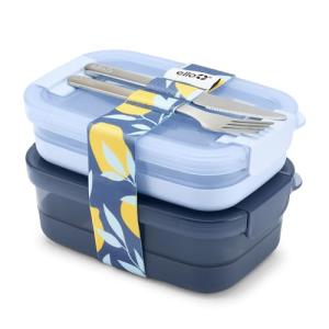 Ello 2-Pack Airtight Bento Lunch Containers