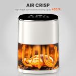 Sweetcrispy 6QT Square Air Fryer with Window