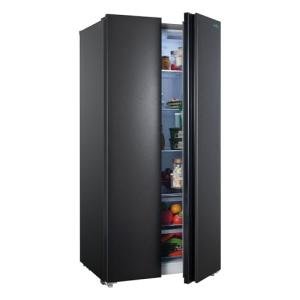 Iceblue 20.7 Cu.Ft. Side-by-Side Refrigerator - Black