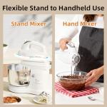 2-in-1 Stand Mixer and Hand Mixer Combo