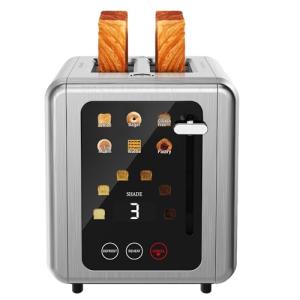 WUNLY Touchscreen 2-Slice Dual Control Toaster