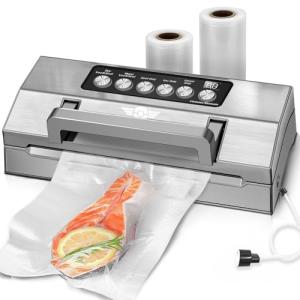 Automatic Vacuum Sealer with Built-in Cutter & Storage