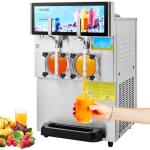 VEVOR 2-Tank Commercial Slushy Machine for Drinks