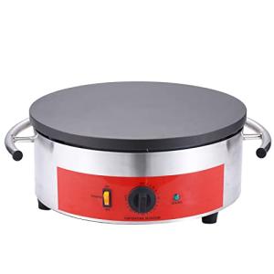 16-Inch Commercial Crepe Maker with Spreader and Spatula