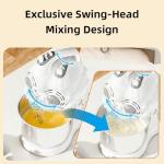 2-in-1 Stand Mixer and Hand Mixer Combo