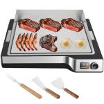 Besococina 14" Electric Griddle with Nonstick Plates