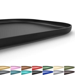 Silicone Pet Feeding Mat with Raised Edges