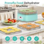 Prenafla 6-Tray Food Dehydrator with Timer and Temperature