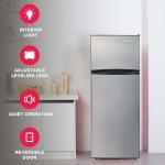 Frigidaire Retro 2-Door Apartment Refrigerator, 7.5 cu ft