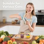 COKORA Manual Can Opener with Comfort Handles