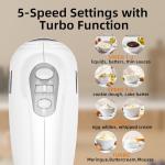 2-in-1 Stand Mixer and Hand Mixer Combo