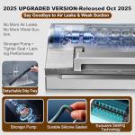 Automatic Vacuum Sealer with Built-in Cutter & Storage