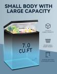 7.0 Cu Ft Quiet Energy-Saving Chest Freezer