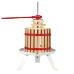 Fruit Wine Press with Wood Basket and Filter Bag