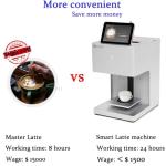 Automatic 3D Latte Art Coffee Printer Machine