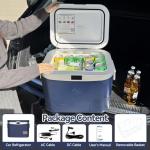 Megiu Portable Car Refrigerator, 19 Quart Cooler