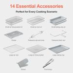 HotKing 28 Quart Double Air Fryer Combo