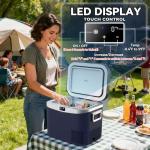 Megiu Portable Car Refrigerator, 19 Quart Cooler