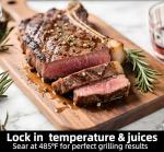 Besococina 14" Electric Griddle with Nonstick Plates