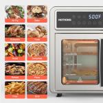 HotKing 28 Quart Double Air Fryer Combo