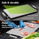 Besococina 14" Electric Griddle with Nonstick Plates