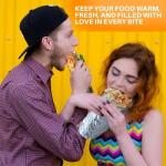 Aluminum Foil Sandwich Wrap Sheets - 150 Count