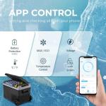 EUHOMY 35QT Portable Dual Zone Fridge Cooler