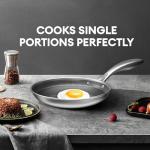 COOKER KING 8-Inch Nonstick Stainless Steel Frying Pan