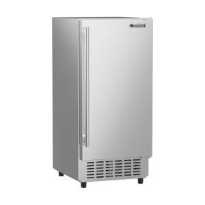 15" Stainless Steel Under Counter Ice Maker