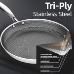 COOKER KING 8-Inch Nonstick Stainless Steel Frying Pan