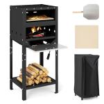 Happygrill 12" Outdoor Wood-Fired Pizza Oven