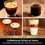 Chulux Espresso Machine with Milk Frother 20 Bar