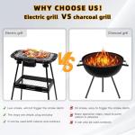YANDEA Smokeless Electric Grill for Indoor/Outdoor Use