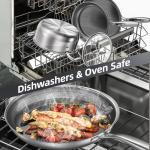 COOKER KING 8-Inch Nonstick Stainless Steel Frying Pan