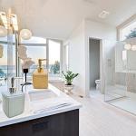 Square Refillable Soap and Sanitizer Dispenser Bottle